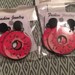 Doughnuts earrings